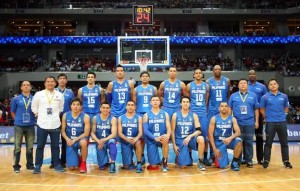 The Gilas squad that qualified for the FIBA World Cup. Photo courtesy of Inquirer.