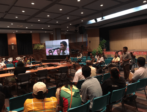 Members of various sectors in the Philippines convene to discuss IP-related issues in the country. Photo taken from the official Twitter account of Ateneo de Davao University.
