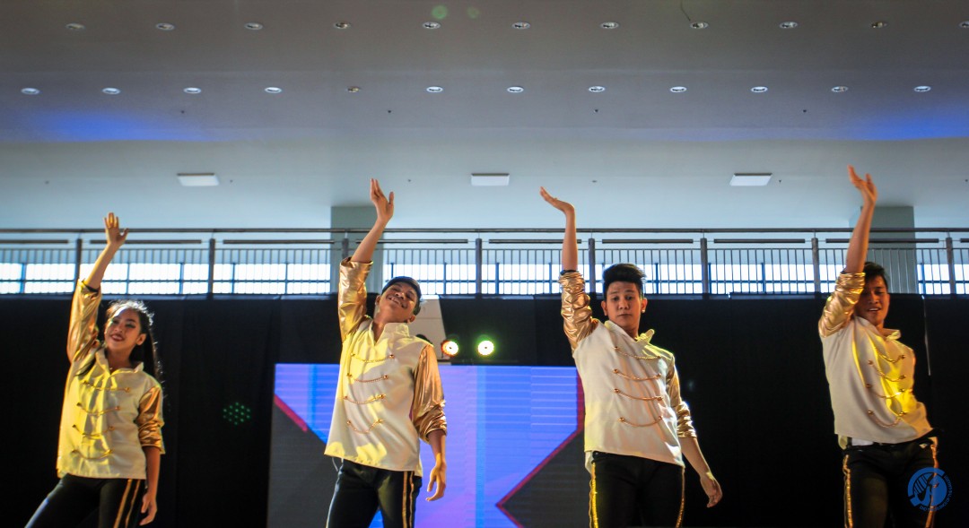 The Accountancy Griffins gracing the stage with their winning choreography. Photo by Hannah Lou Balladares