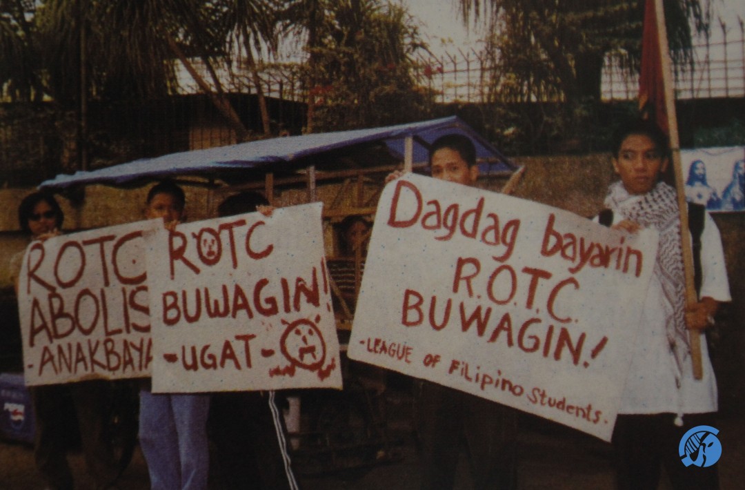 In 2001, students from Region XI higher educational institutions sought to abolish ROTC after alleged corruption and abuses.