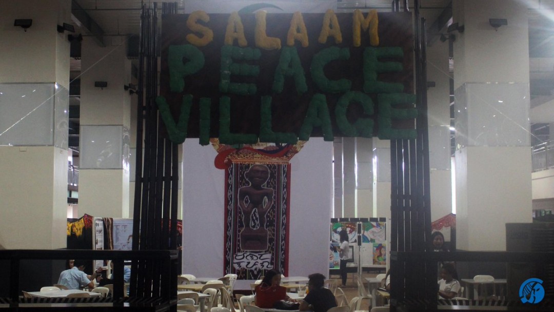 The Salaam Peace village serves as the main attraction of the exhibit. Photo by Christian Dale Espartero
